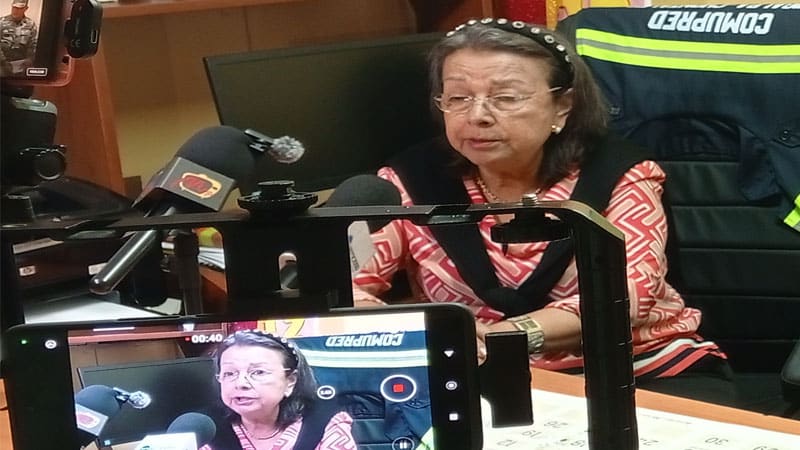Licenciada María Estelbina Báez, alcaldesa de Juigalpa.