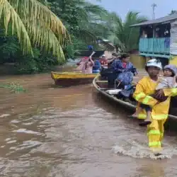 Lluvias provocan anegaciones severas en ciudad Rama