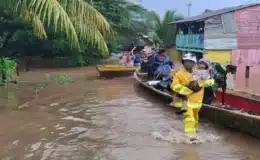 Lluvias provocan anegaciones severas en ciudad Rama
