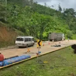 Cuadrilla del Fomav restableció la circulación vehicular sobre la carretera Bluefields-Nueva Guinea