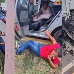 Murió Rafael Enrique luego de ser arrollado por un taxi al momento que cumplía con su jornada laboral