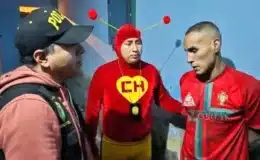 Agente policial de Perú se disfrazó del Chapulín Colorado para atrapar a un grupo delincuencial