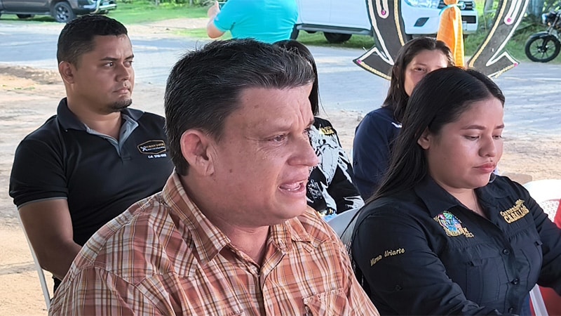 Ingeniero Ryder Laguna Marín, Presidente de la fiesta tradicional.