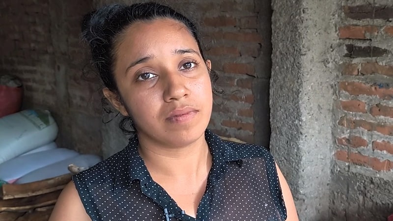 Gema Yolisbeth Rocha, comerciante de Juigalpa. 