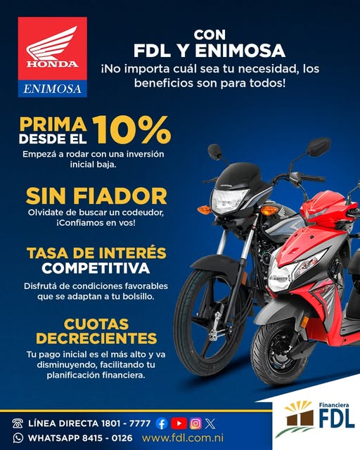 Visita nuestra sucursal en Juigalpa. 
