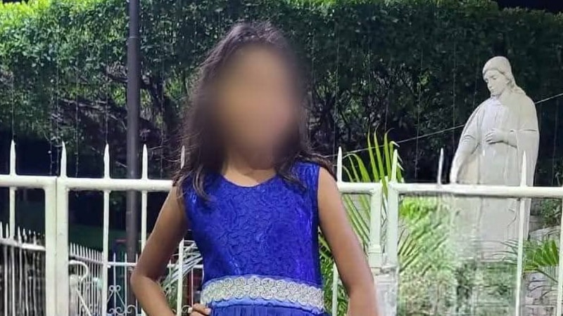 Niña fue encontrada muerta cerca de su casa. 