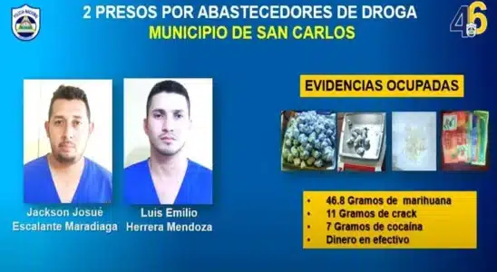 Policía de Rio San Juan capturó a 06 sujetos, entre ellos, dos abastecedores de droga