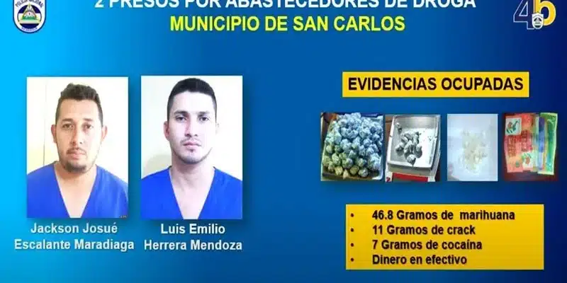 Policía de Rio San Juan capturó a 06 sujetos, entre ellos, dos abastecedores de droga