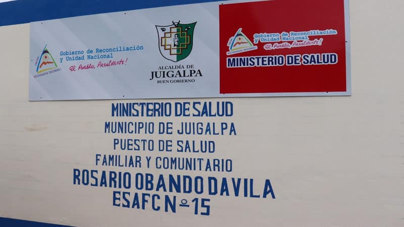 Centro de Salud del barrio Padre Miguel.