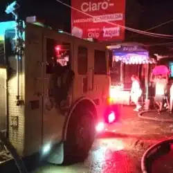 Dos tramos en el Mercado Oriental agarraron fuego, dejando cuantiosas pérdidas económica