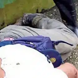 Peatón identificado como Silvano Espino Flores, murió al ser atropellado por un camión