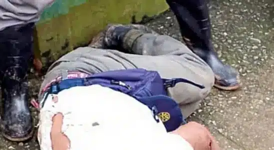 Peatón identificado como Silvano Espino Flores, murió al ser atropellado por un camión