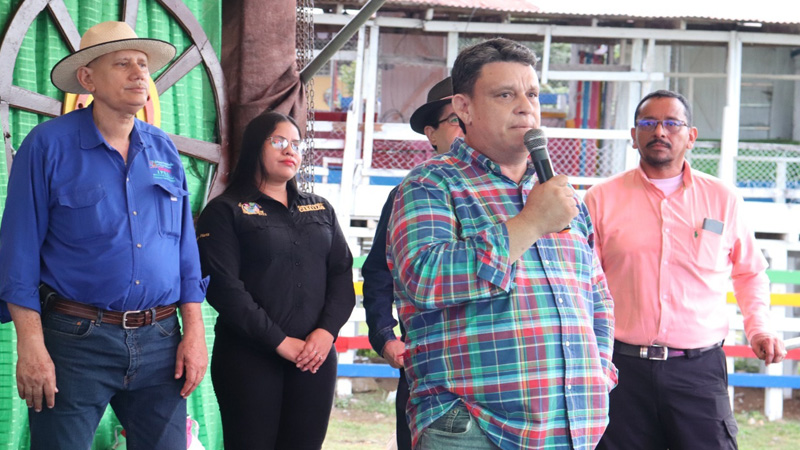 Ingeniero Ryder Laguna Marín, presidente del comité de fiesta tradicional de Juigalpa. 