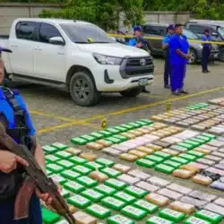 En un operativo, agentes de la Policía Nacional incautaron 531 kilos con 147 gramos de cocaína