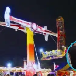 Mujer resulta gravemente lesionada al salir volando de un juego mecánico