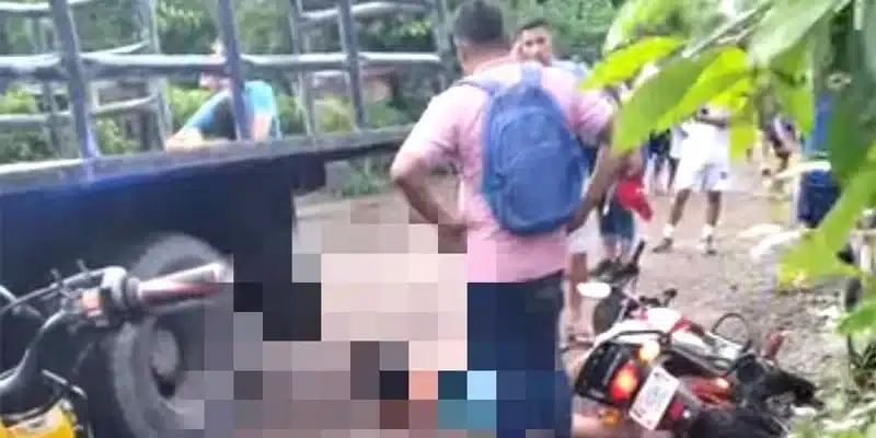 Murió en un accidente de tránsito el joven Jeffrin Noel, quien era originario del poblado Caño Luis