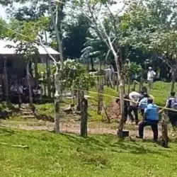 Hombre sin pudor mató a machetazos a su mujer Migdonia Téllez y luego la arrastró 2 kilómetro con un caballo