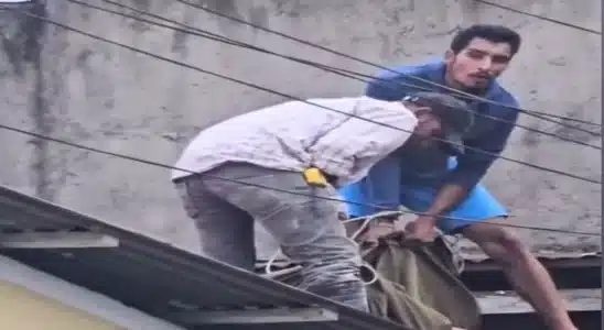 Potente descarga eléctrica tiene en estado delicado de salud a obrero identificado como Milton