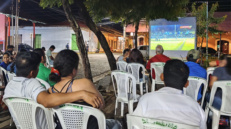 Se vivieron las emociones como en el Estadio. 