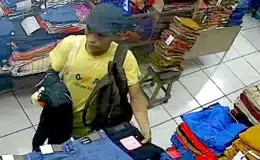 En Juigalpa cámara de vigilancia frutó un robo de pantalones en tienda Los Managua RV
