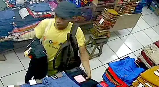 En Juigalpa cámara de vigilancia frutó un robo de pantalones en tienda Los Managua RV