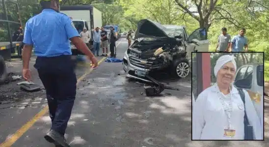 Enfermera murió en un accidente de tránsito registrado en la Trinidad