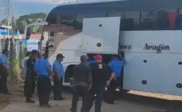 Policía incauta droga que era transportada en un bus como encomienda