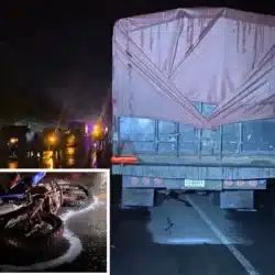 Accidente en la carretera panamericana norte, dejó a un motociclista fallecido