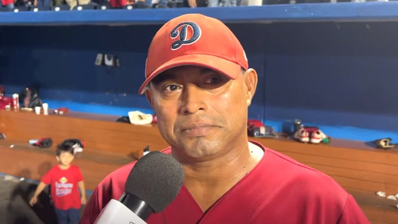Juan Carlos Urbina, pelotero de los Dantos. 