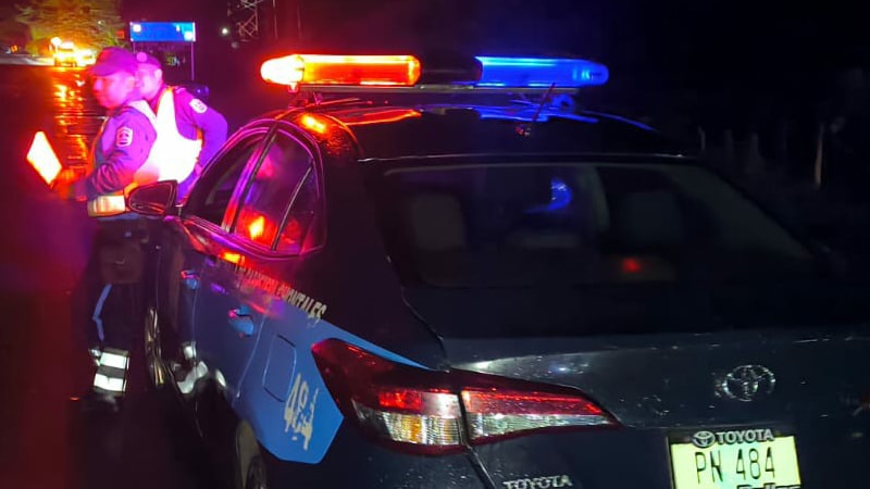 Oficiales de tránsito de la Policía de Chontales.