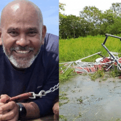 Piloto de helicóptero falleció al desplomarse en Las Pencas-Morrito Rio San Juan