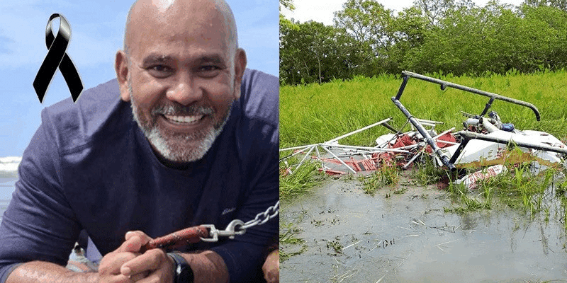 Piloto de helicóptero falleció al desplomarse en Las Pencas-Morrito Rio San Juan