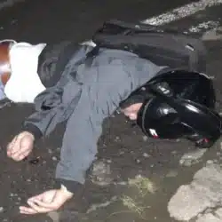 Accidente registrado esta madrugada dejó a un motociclista fallecido