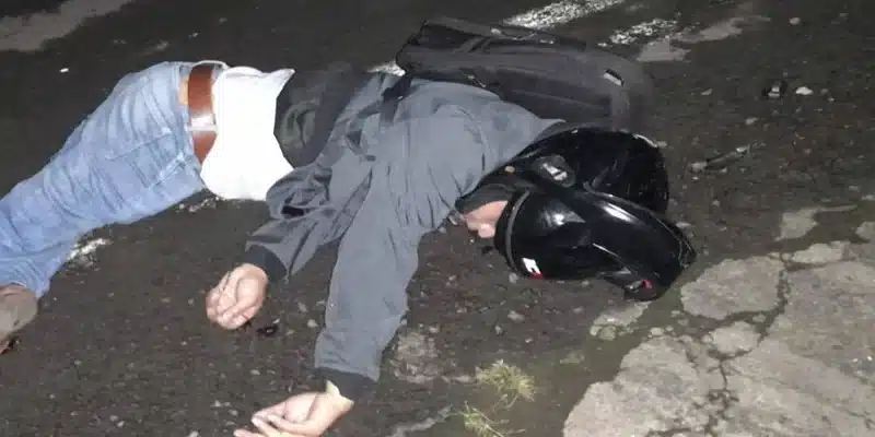 Accidente registrado esta madrugada dejó a un motociclista fallecido