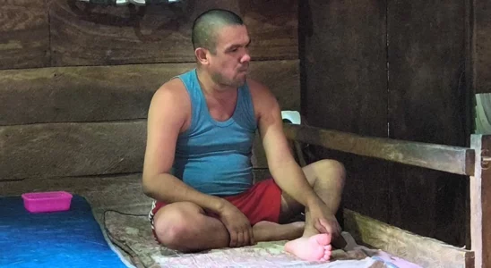 Heiner Aguilar busca ayuda para Volver a caminar. Cuando trabajaba un toro le fracturó la cervical