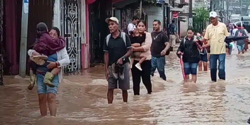 Lluvia en Bluefields provocó el desbordamientos de caños y cauces