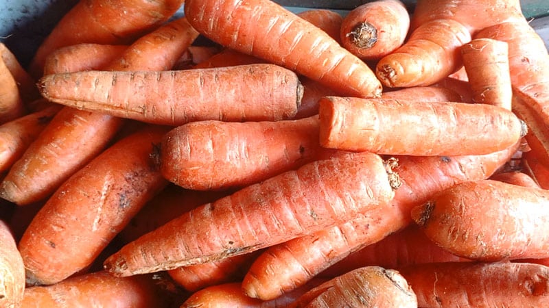 La libra de zanahoria se compra en 35 córdobas. 