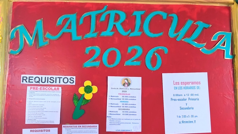 Proceso de matrícula y los requisitos que deben presentar los padres de familias. 