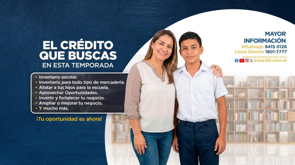 El crédito que usted busca lo encuentra en Financiera FDL-Sucursal Juigalpa.