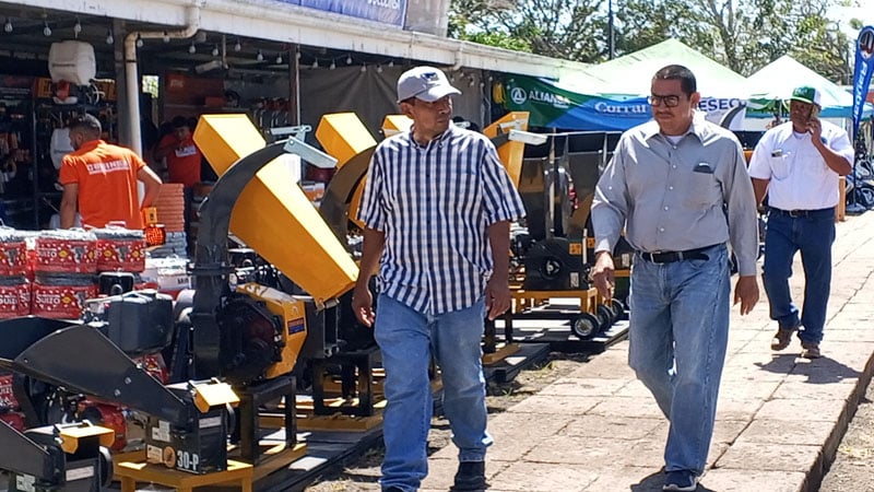 Parte de la Feria Ríos de Leche de Santo Tomás-Chontales. 