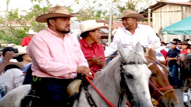 Participantes en el hípico de San Pedro de Lóvago-Chontales. 