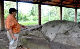 Impulsan mejoras en el Parque Arqueológico Piedras Pintadas de Villa Sandino