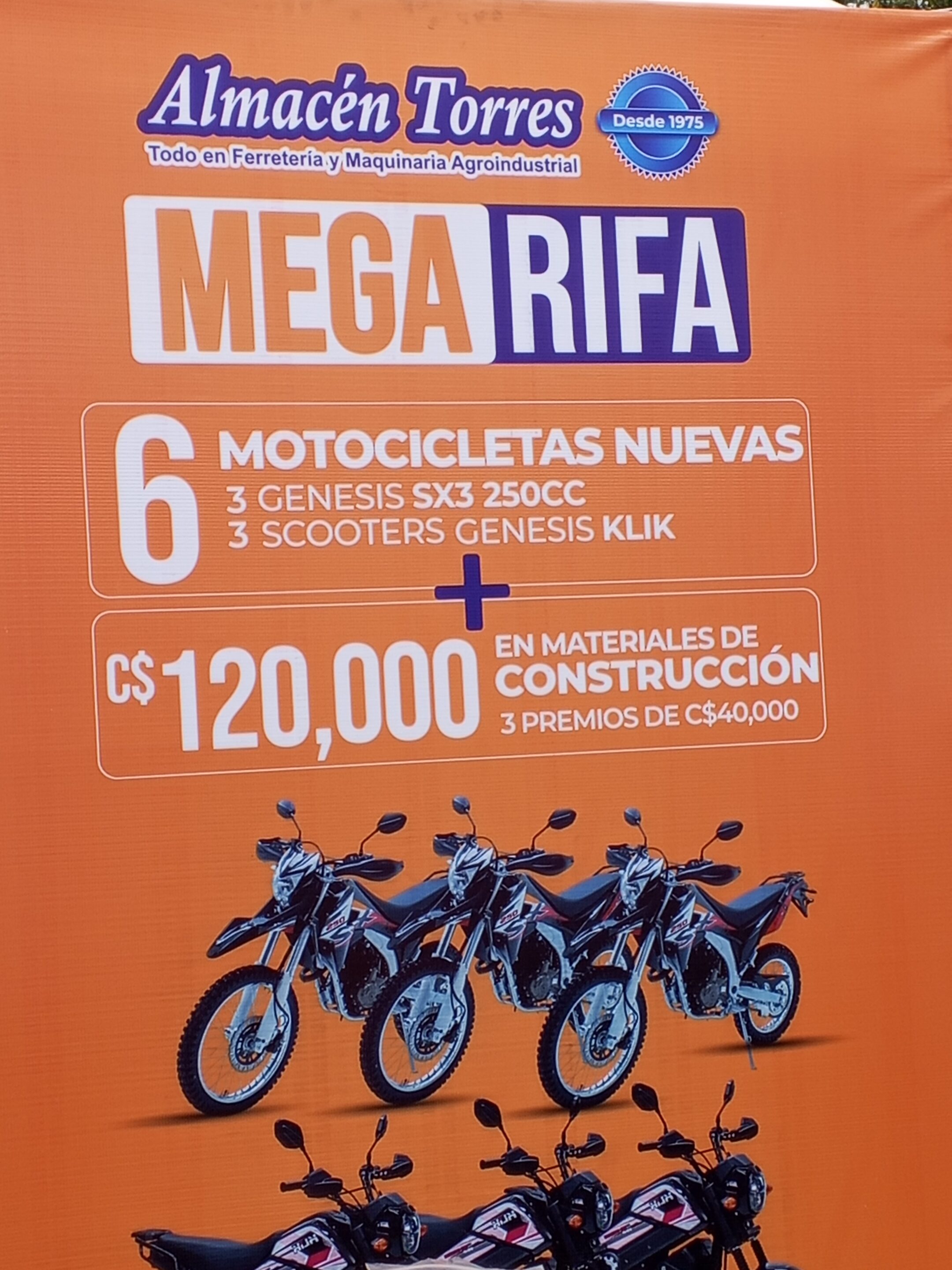 Mega Rifa de Almacen Torres