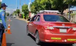 En Rivas agentes de tránsito han detenido a 38 conductores por ir al volante en estado de embriaguez