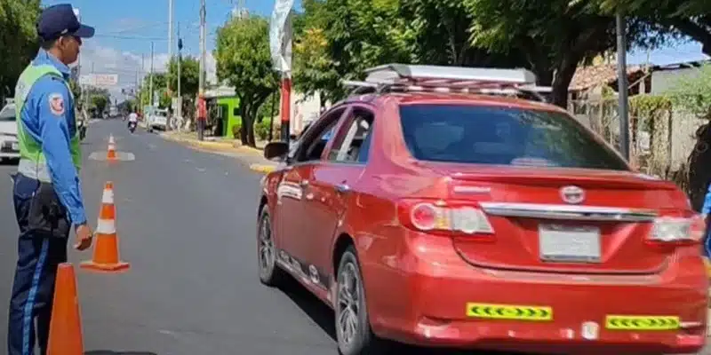 En Rivas agentes de tránsito han detenido a 38 conductores por ir al volante en estado de embriaguez