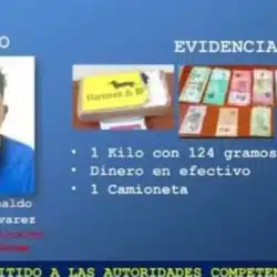 Oficiales de la Policía de Nueva Guinea, capturaron a un sujeto que transportaba un kilo de cocaína