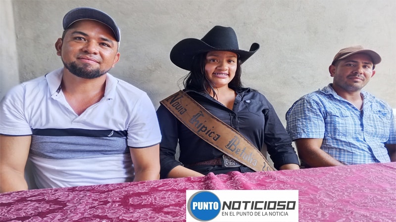 Integrantes del Comité de Fiesta Tradicional de Betulia. 