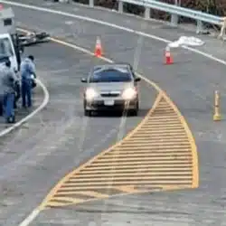 Jorge Luis junto a su pareja perdió la vida al impactar con su moto en una valla metálica en San Juan del Sur