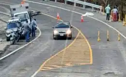 Jorge Luis junto a su pareja perdió la vida al impactar con su moto en una valla metálica en San Juan del Sur