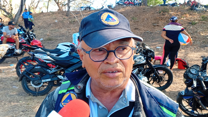 Profesor Gerson Santiago Carrillo García, miembro del Sinapred en Juigalpa.